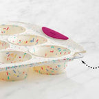 Confetti Silicone Muffin Pan
