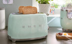 SMEG 2-Slice Toaster PASTEL GREEN 50's Retro
