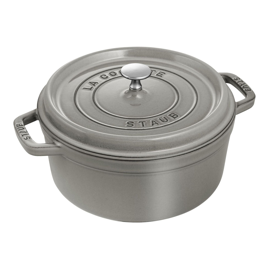 Staub 4 Qt Dutch Oven, Graphite