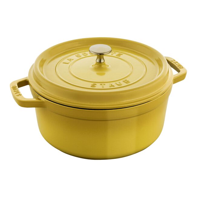 Staub 4 Qt Dutch Oven, Citron Yellow
