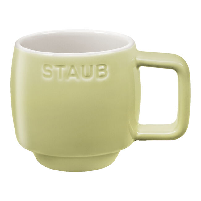 ZWIL STAUB 6 pc Espresso Mug Set Pastel Macaron (3.5 oz) CERAMIQUE ZWILLING J.A. HENCKELS