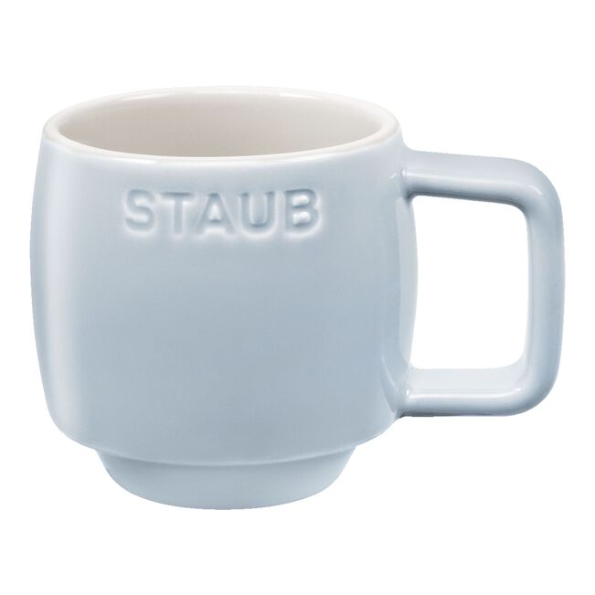 ZWIL STAUB 6 pc Espresso Mug Set Pastel Macaron (3.5 oz) CERAMIQUE ZWILLING J.A. HENCKELS