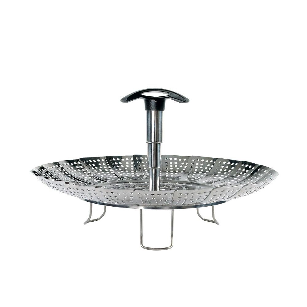 OXO Stainless Steel Steamer w/ Extendable Handle [6]