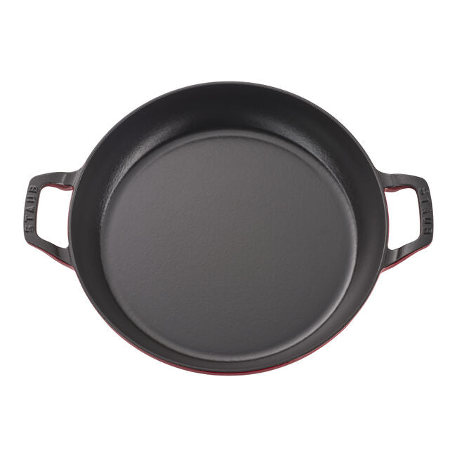 Staub 3.5-qt Braiser w/Glass Lid CHERRY
