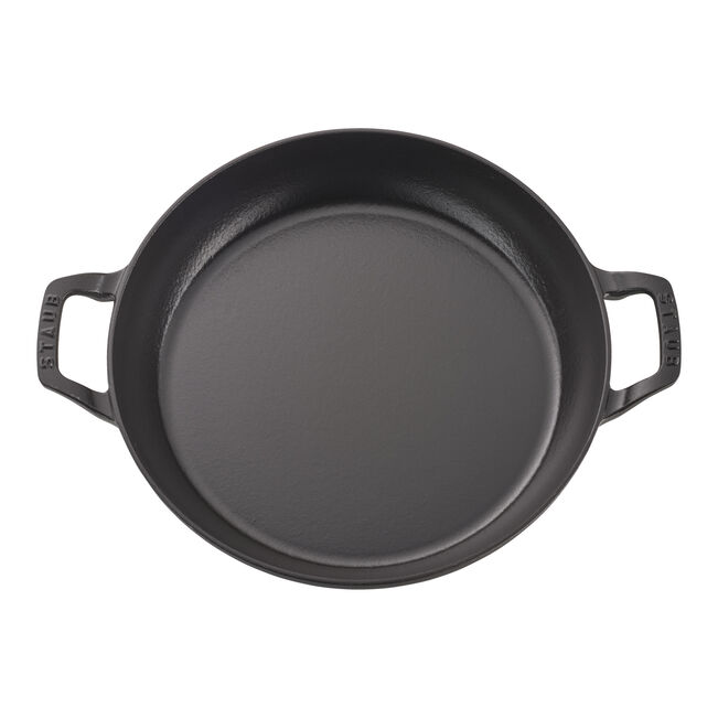 Staub 3.5-qt Braiser w/Glass Lid GRAPHITE
