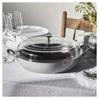 Staub 3.5-qt Braiser w/Glass Lid GRAPHITE