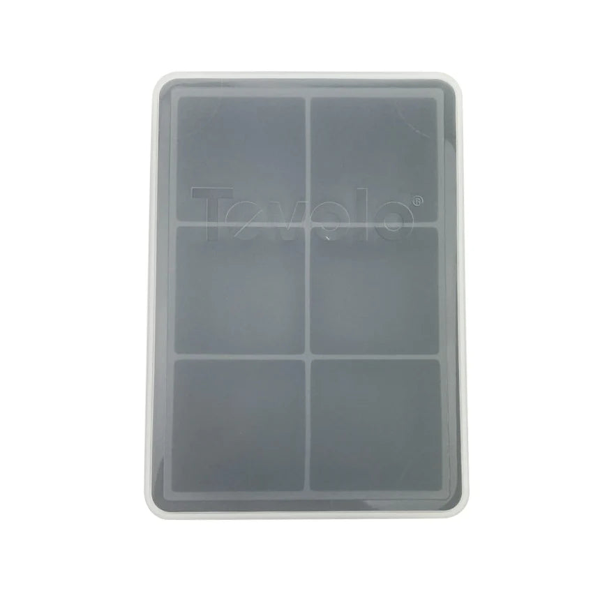 King Cube Ice Tray with Lid, Charcoal