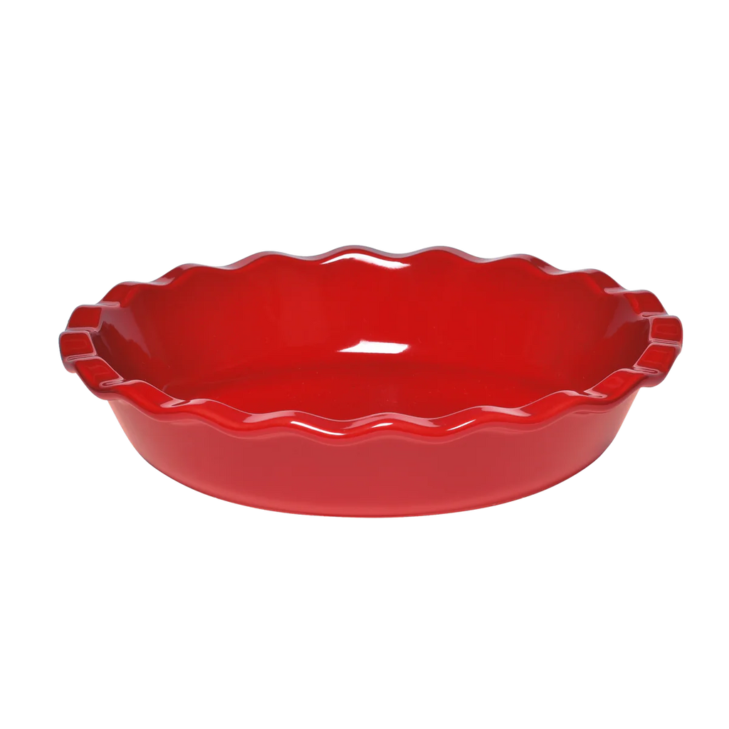 Emile Henry Pie Dish, Burgundy