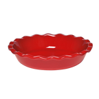 Emile Henry Pie Dish, Burgundy
