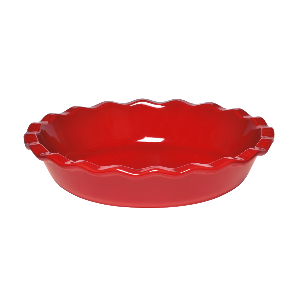 Emile Henry Pie Dish, Burgundy