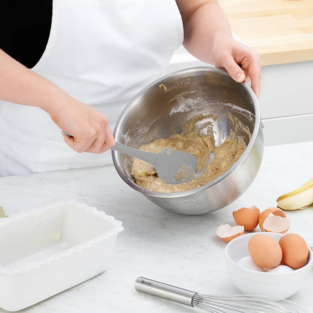 Silicone Spatula OYSTER GRAY Flex-Core