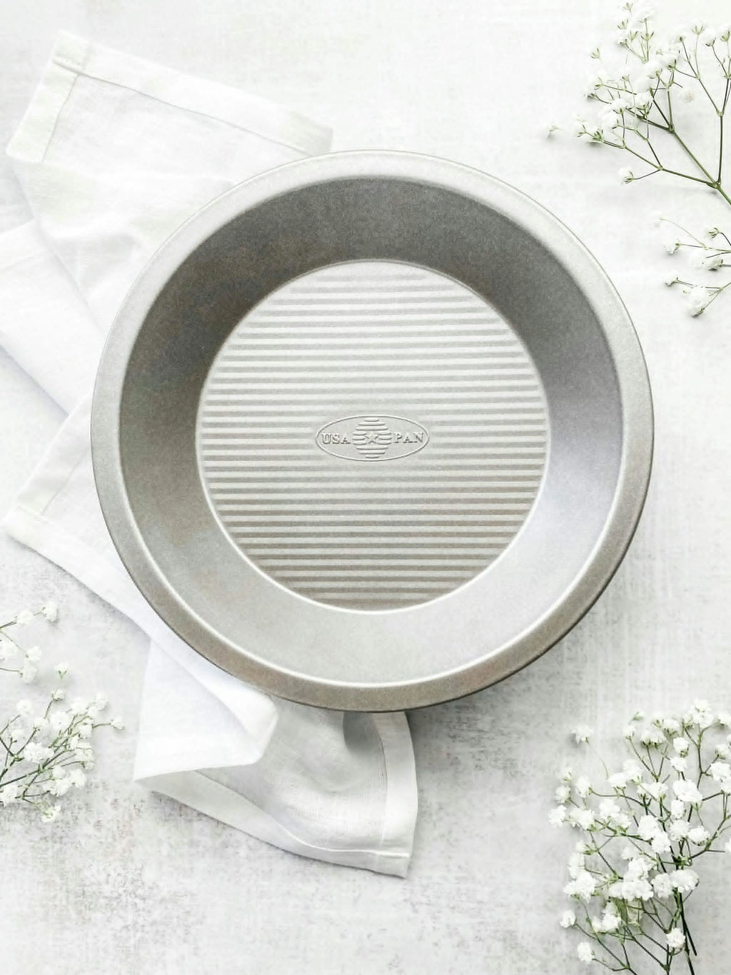 USA PAN Pie Pan 9" x 1 1/2" [6] ***