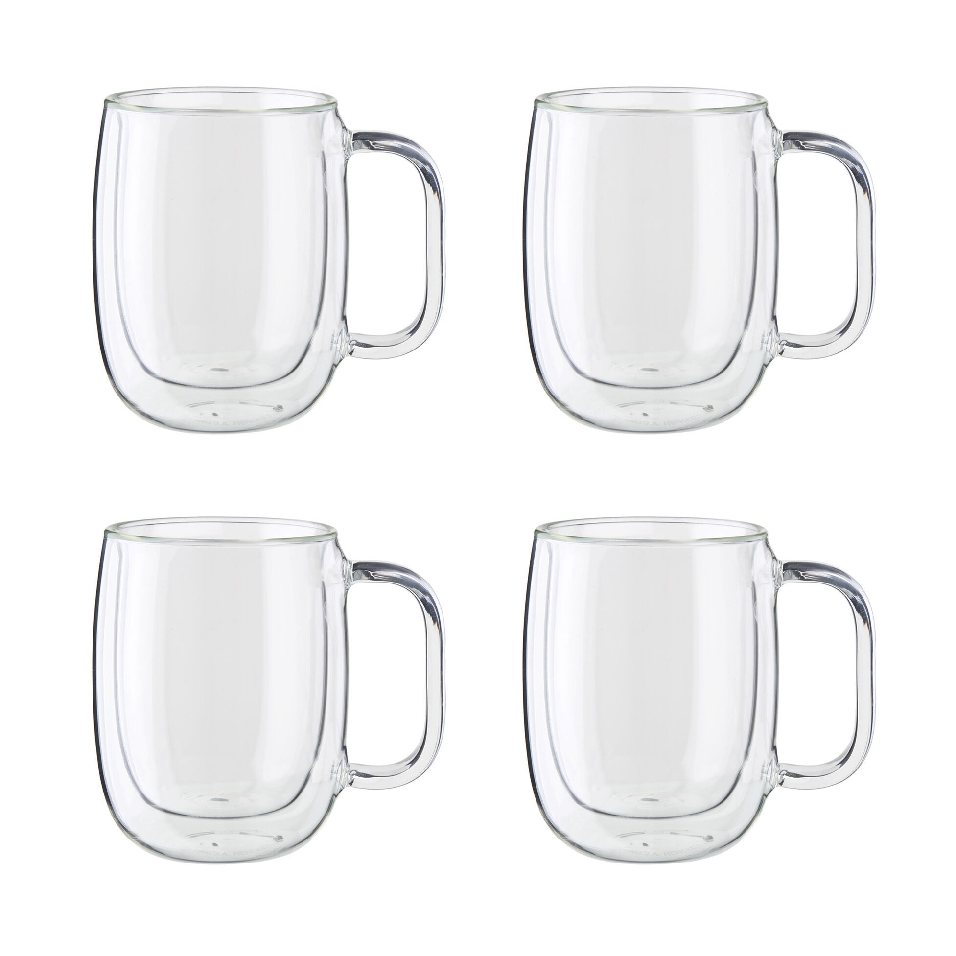 Sorrento 12oz Coffee Mugs, Set of 4