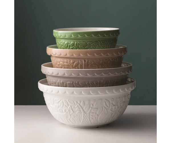 S24 Bear Cane Mixing Bowl MASON CASH In The Forest