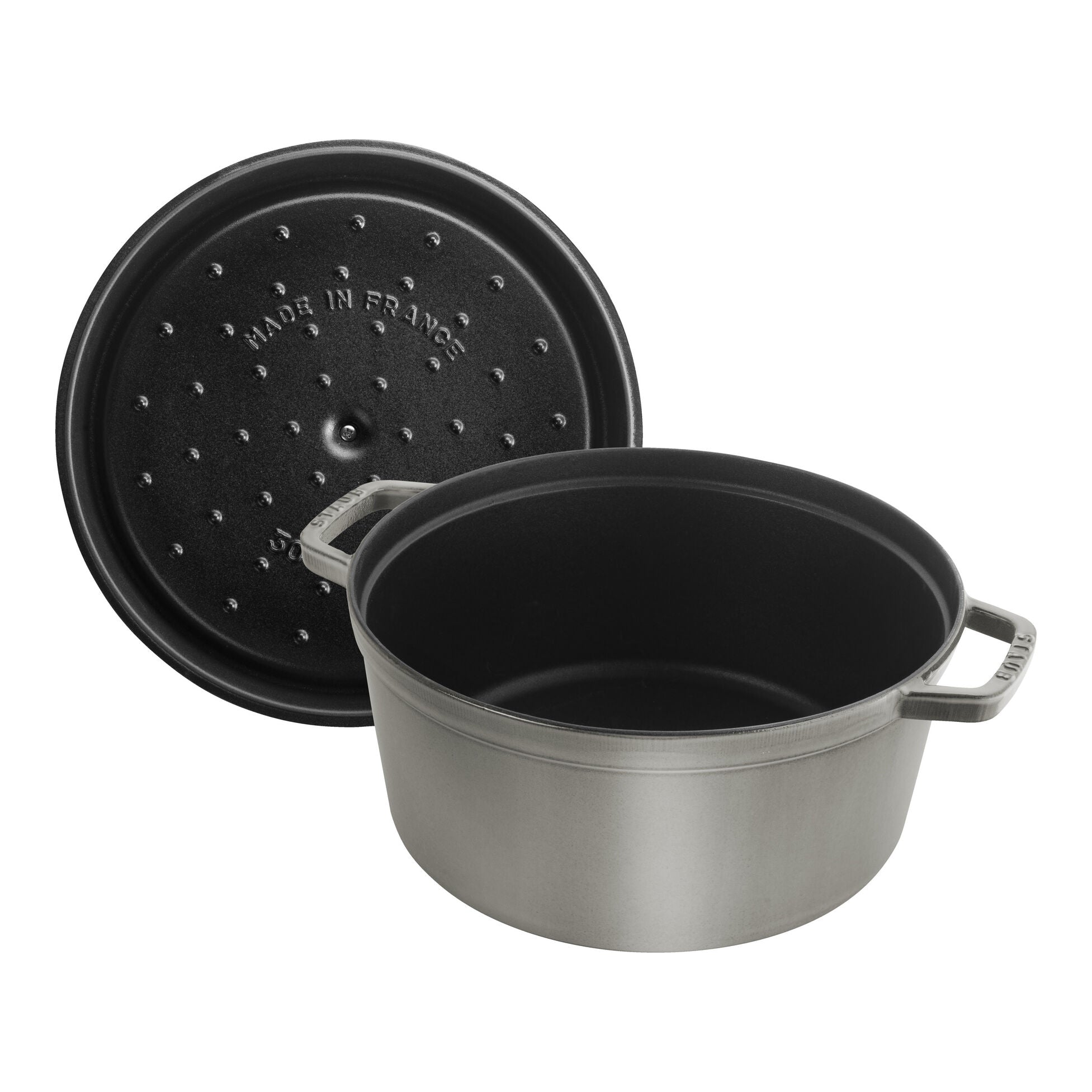 Staub 4 Qt Dutch Oven, Graphite
