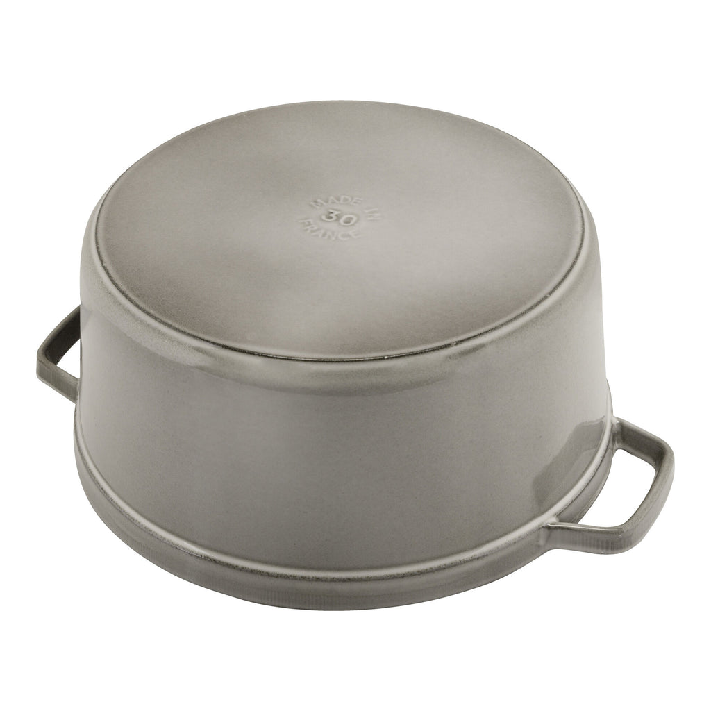 Staub 4 Qt Dutch Oven, Graphite