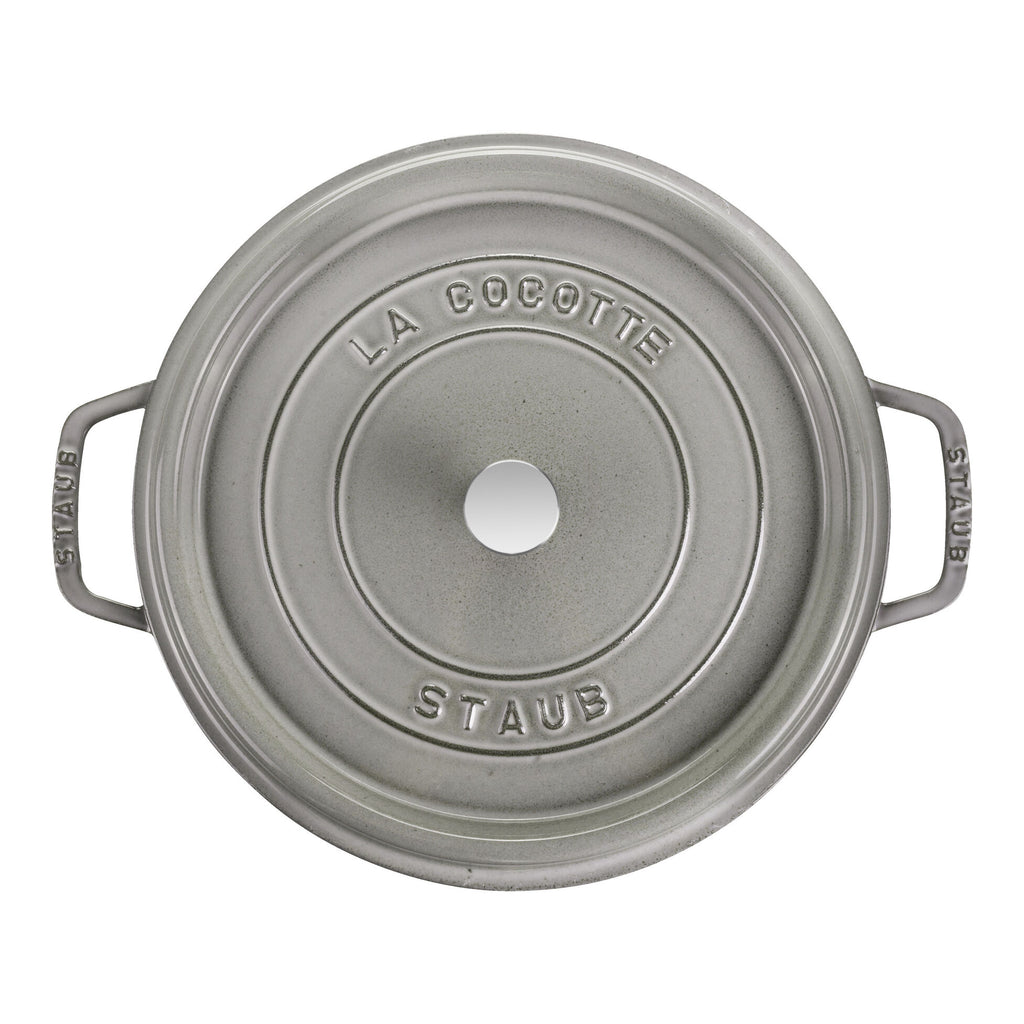 Staub 4 Qt Dutch Oven, Graphite