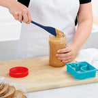TOV All-Silicone Jar Scraper DEEP INDIGO Flex-Core  [6] TOVOLO ***