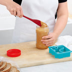 TOV All-Silicone Jar Scraper CAYENNE Flex-Core [6] TOVOLO ***