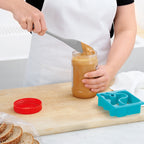 Silicone Jar Scraper OYSTER GRAY Flex-Core