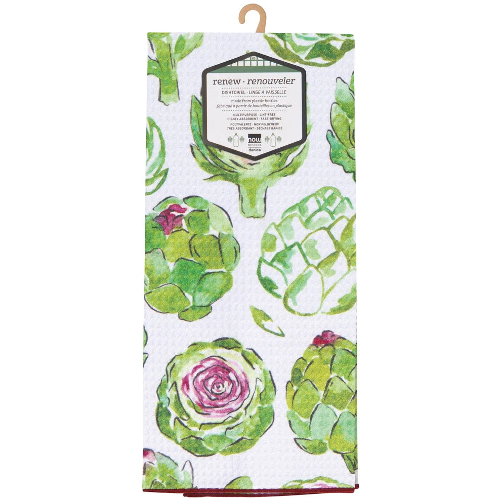 NOW Artichoke Dishtowel Recycled Microfibre [6] NOW DANICA
