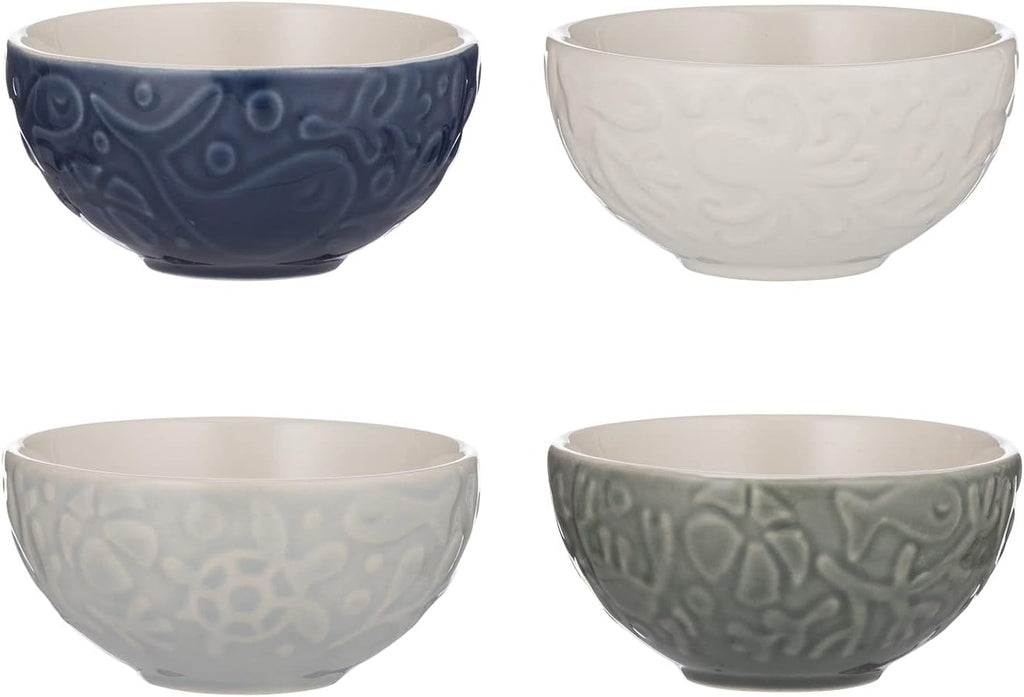 MC Nautical Food Prep Bowls s/4 MASON CASH [6] Nautical