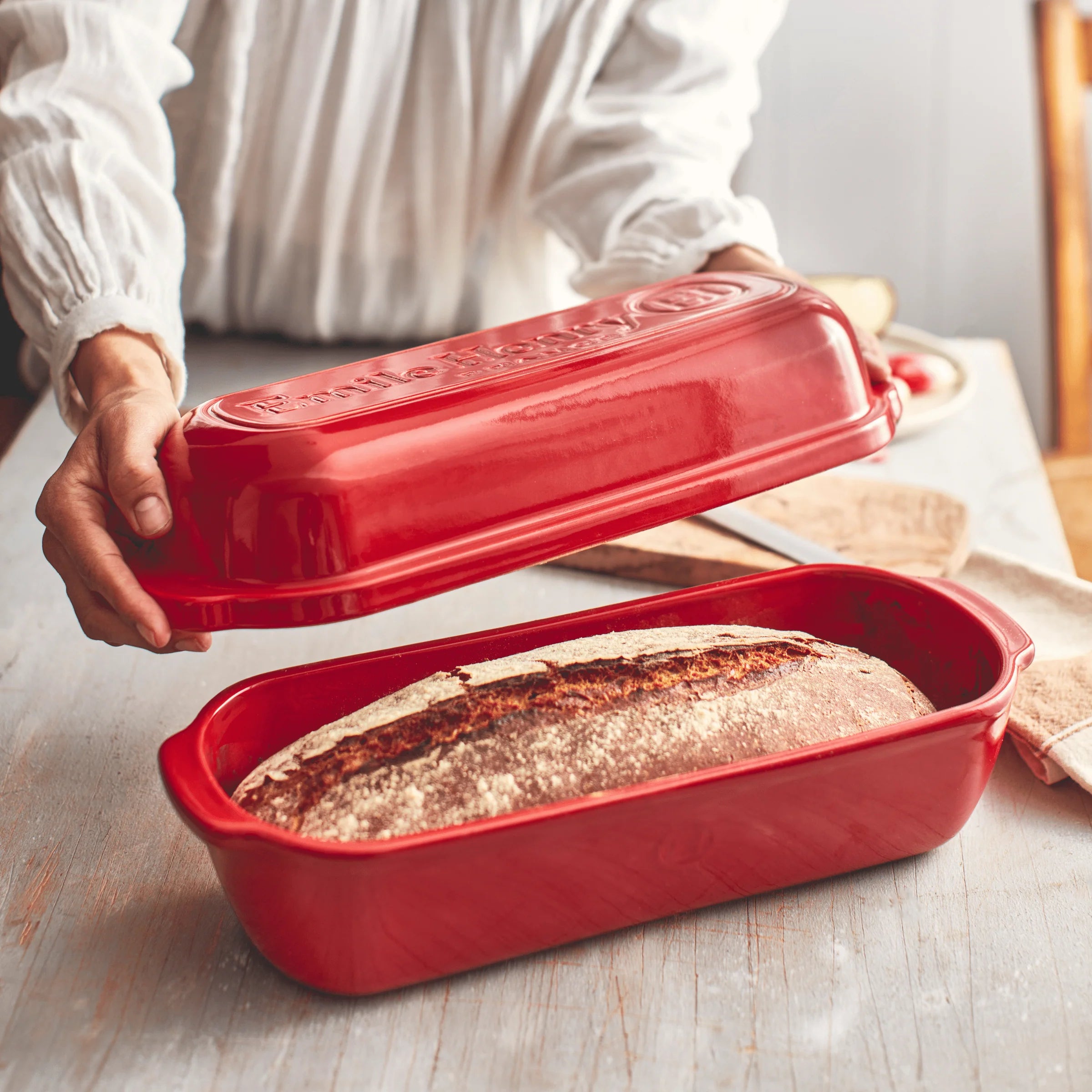 EH Pullman / Long Loaf Pan POPPY RED [1] EMILE HENRY