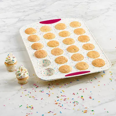Confetti Silicone Mini Muffin Pan