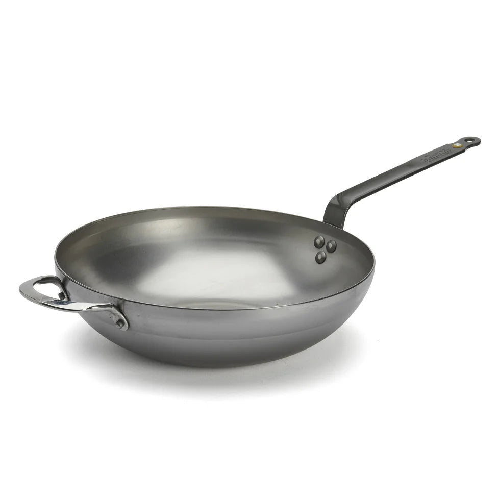 DB Mineral B Element Wok 12.5" DE BUYER