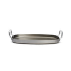 DB Griddle w/ 2 Handles 15"x10.25" Mineral B Element DE BUYER