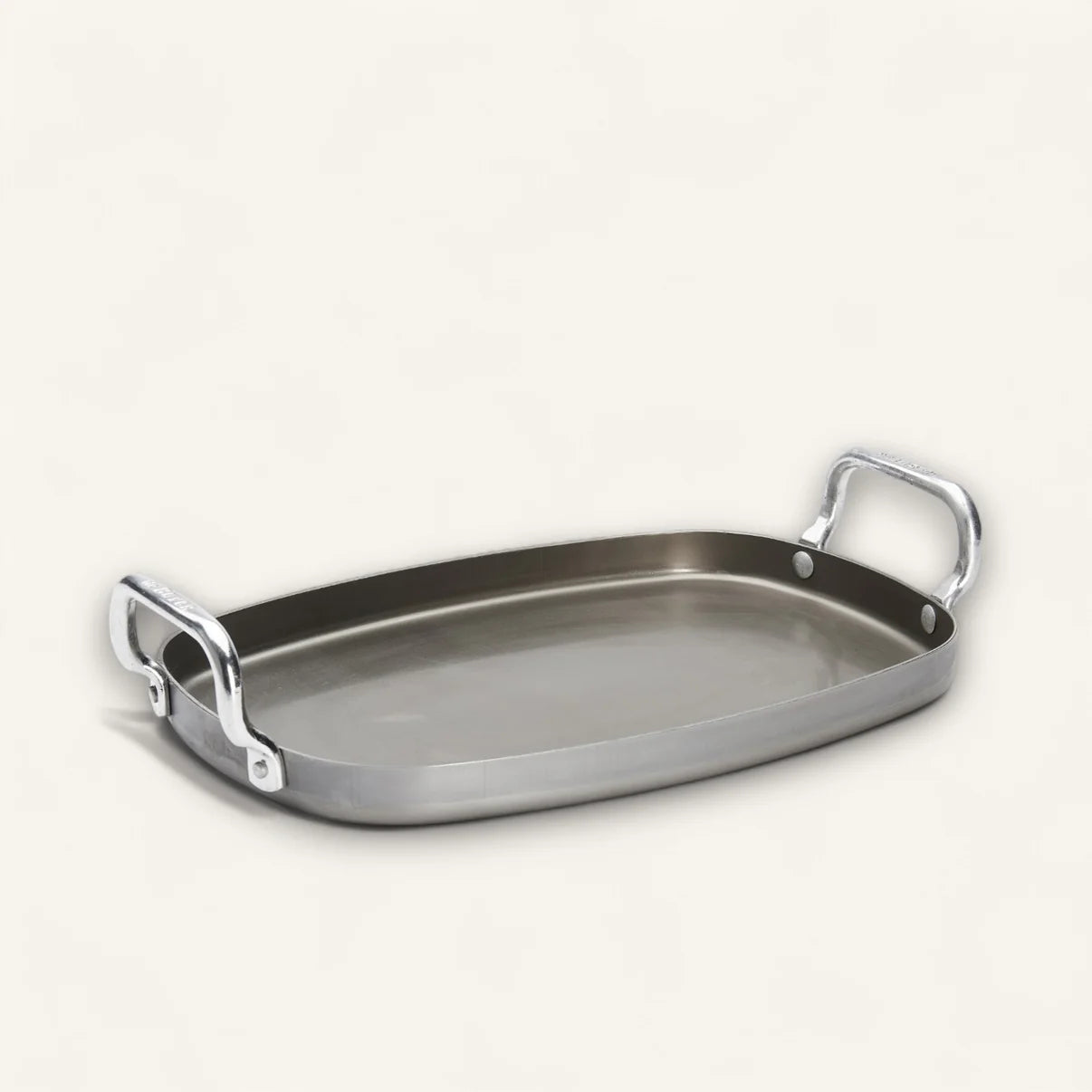 DB Griddle w/ 2 Handles 15"x10.25" Mineral B Element DE BUYER