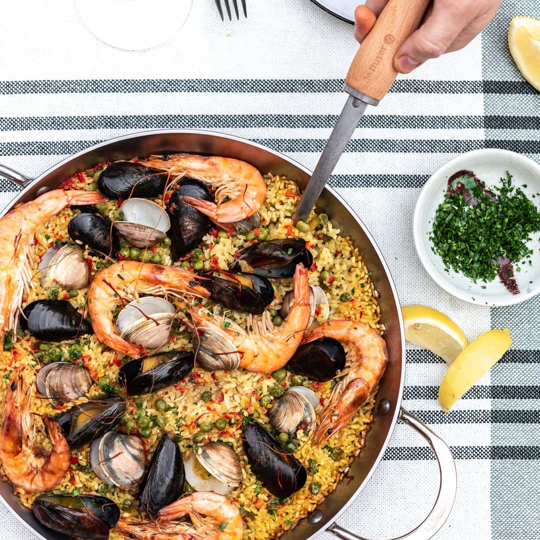 Mineral B 12.5" Paella Pan