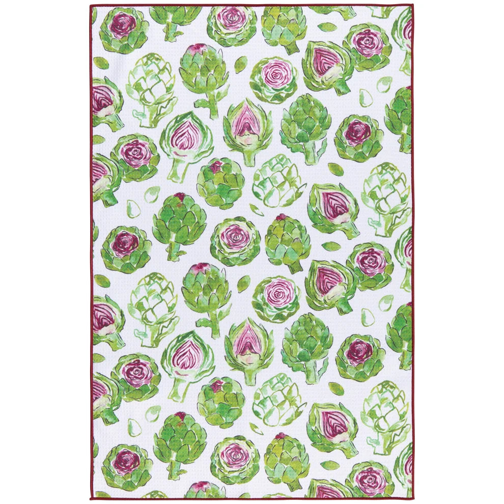 NOW Artichoke Dishtowel Recycled Microfibre [6] NOW DANICA