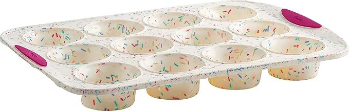 Confetti Silicone Muffin Pan
