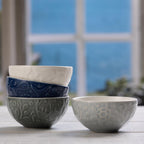 MC Nautical Food Prep Bowls s/4 MASON CASH [6] Nautical