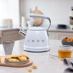 SMEG Whistling Stovetop Kettle PASTEL BLUE 50's Retro