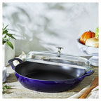 Staub 3.5-qt Braiser w/Glass Lid DARK BLUE