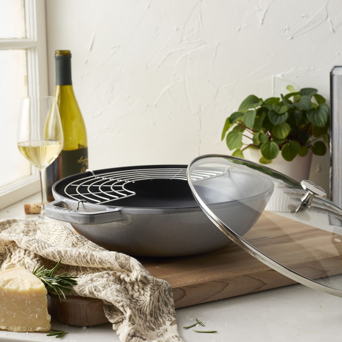 ZWIL STAUB 4.5 Qt Perfect Pan GRAPHITE GREY
