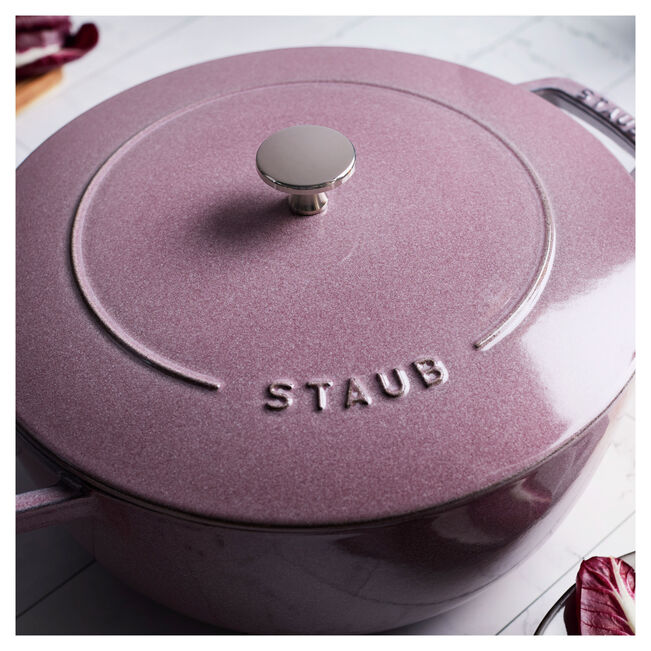 Staub 5.25 Qt French Oven, Lilac