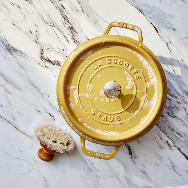 Staub 4 Qt Dutch Oven, Citron Yellow