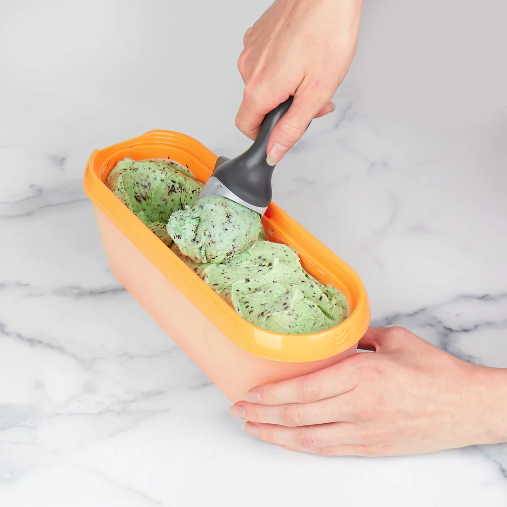 Glide-A-Scoop Ice Cream Tub, Orange