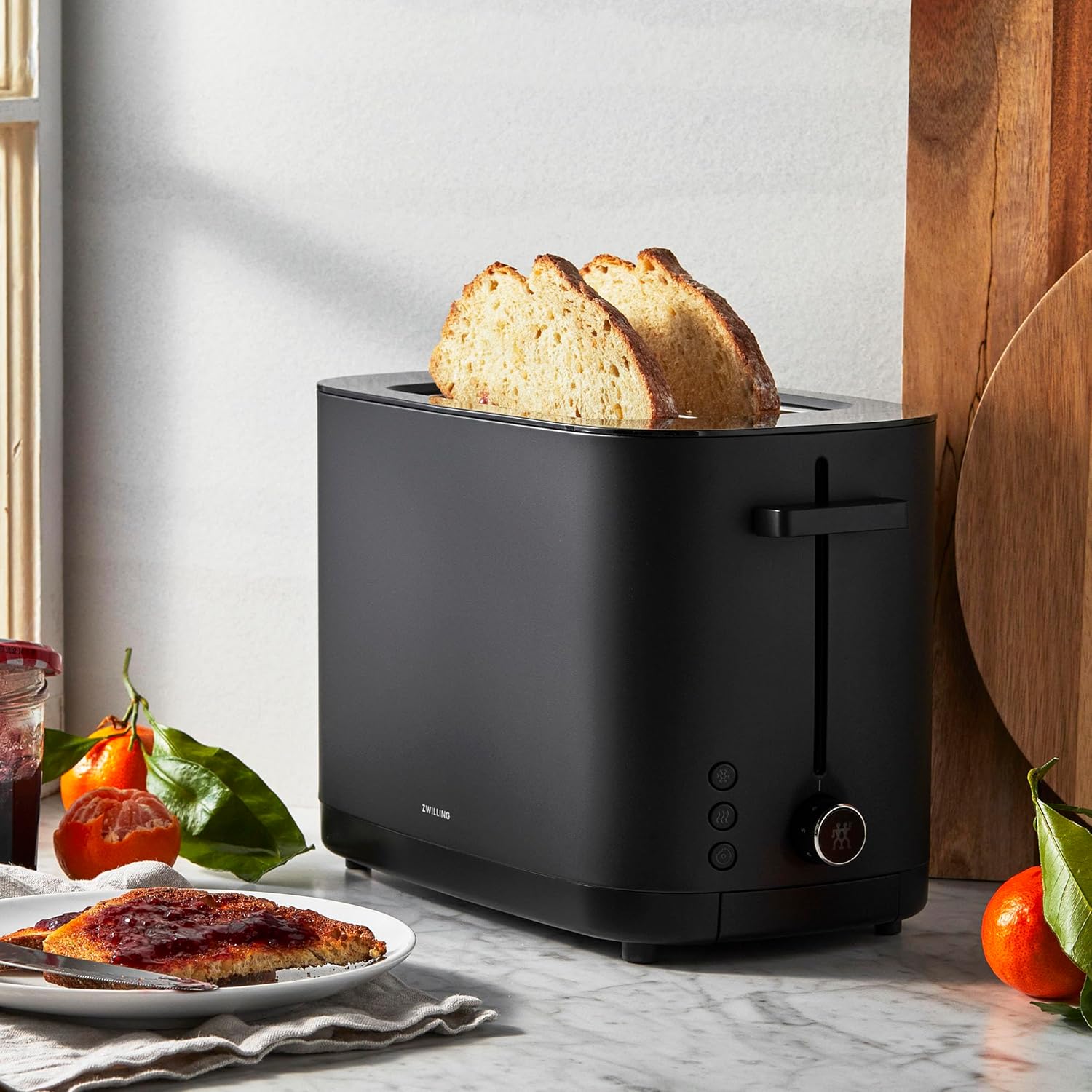 Enfinigy 2 Slot Toaster, Black