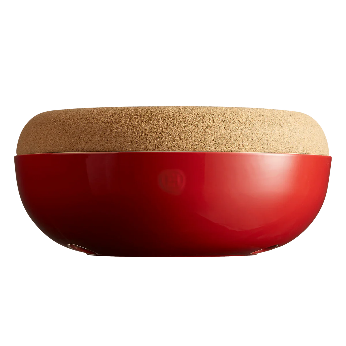 Large Storage Bowl, Burgundy