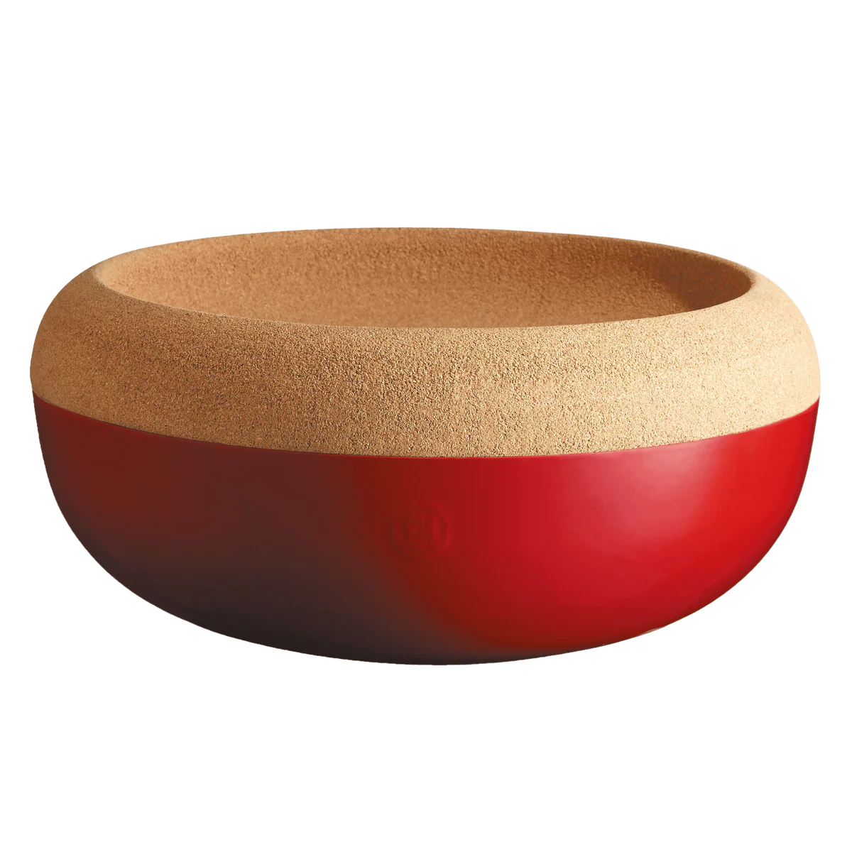 Large Storage Bowl, Burgundy