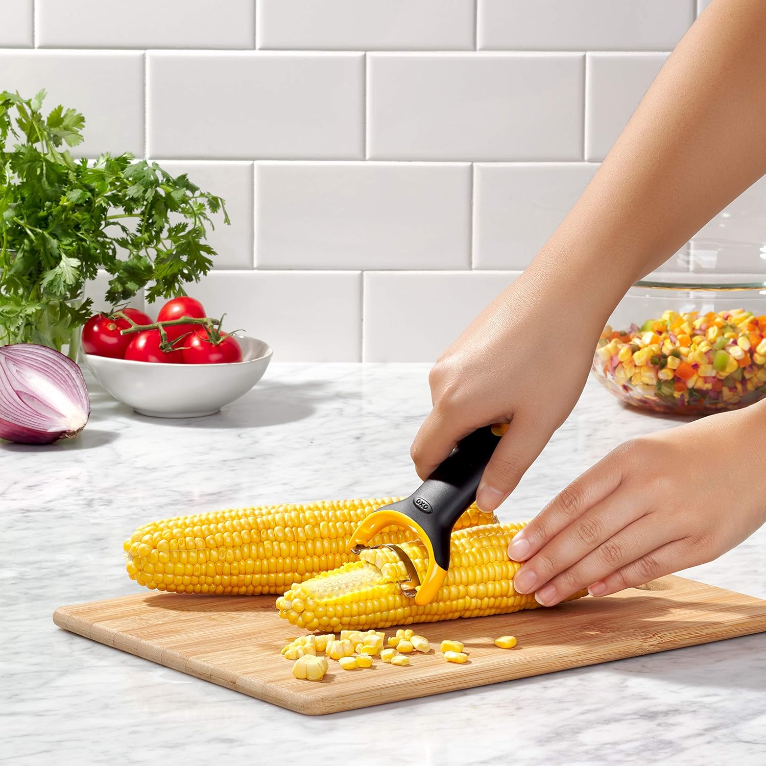 OXO Corn Prep Peeler [6]
