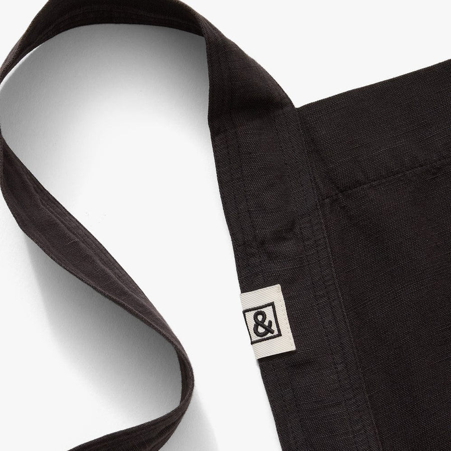 Pinafore Apron, Caviar Black