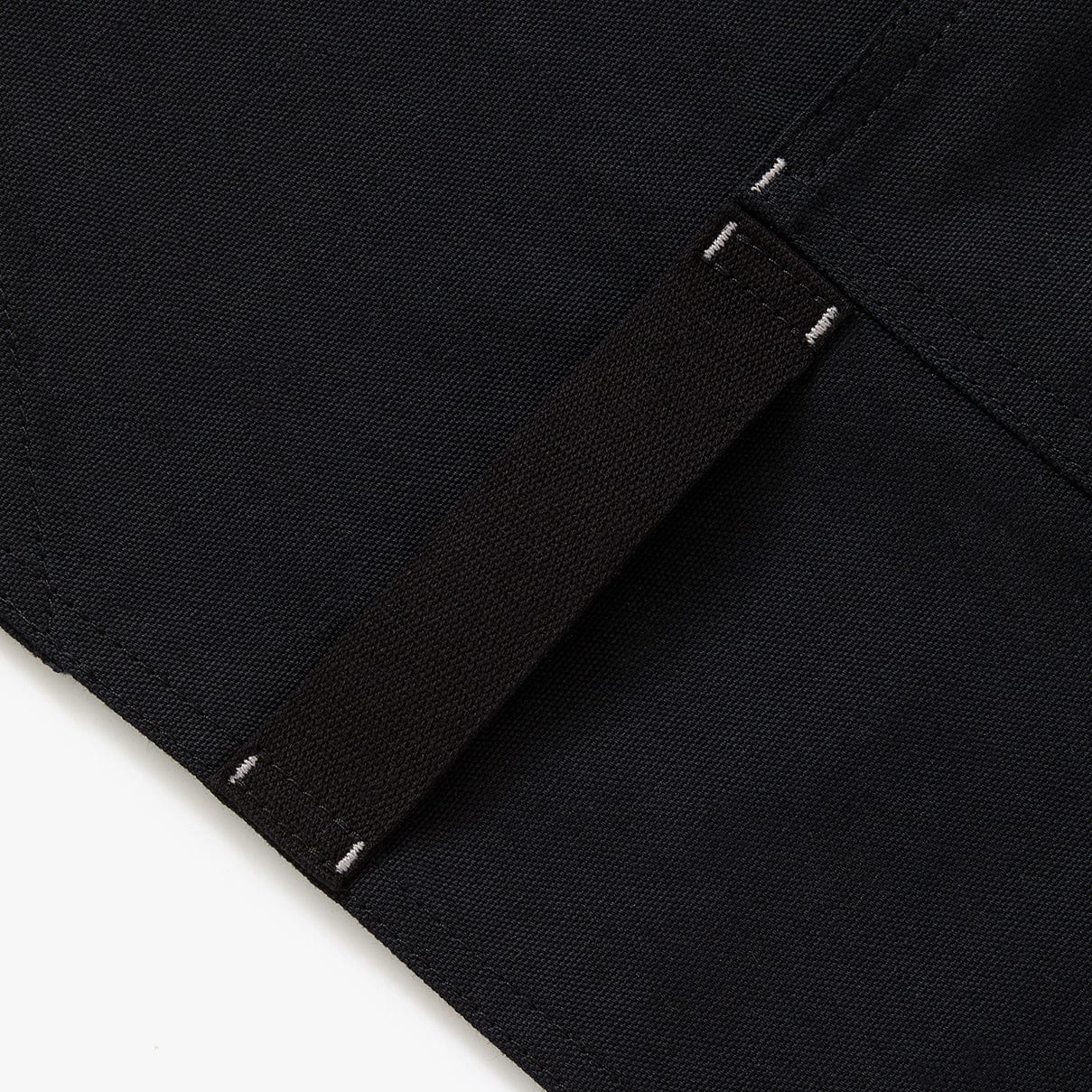 All Day Crossback Apron, Caviar Black