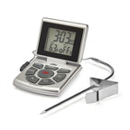 CDN Combo Probe Thermometer, Timer & Clock SILVER