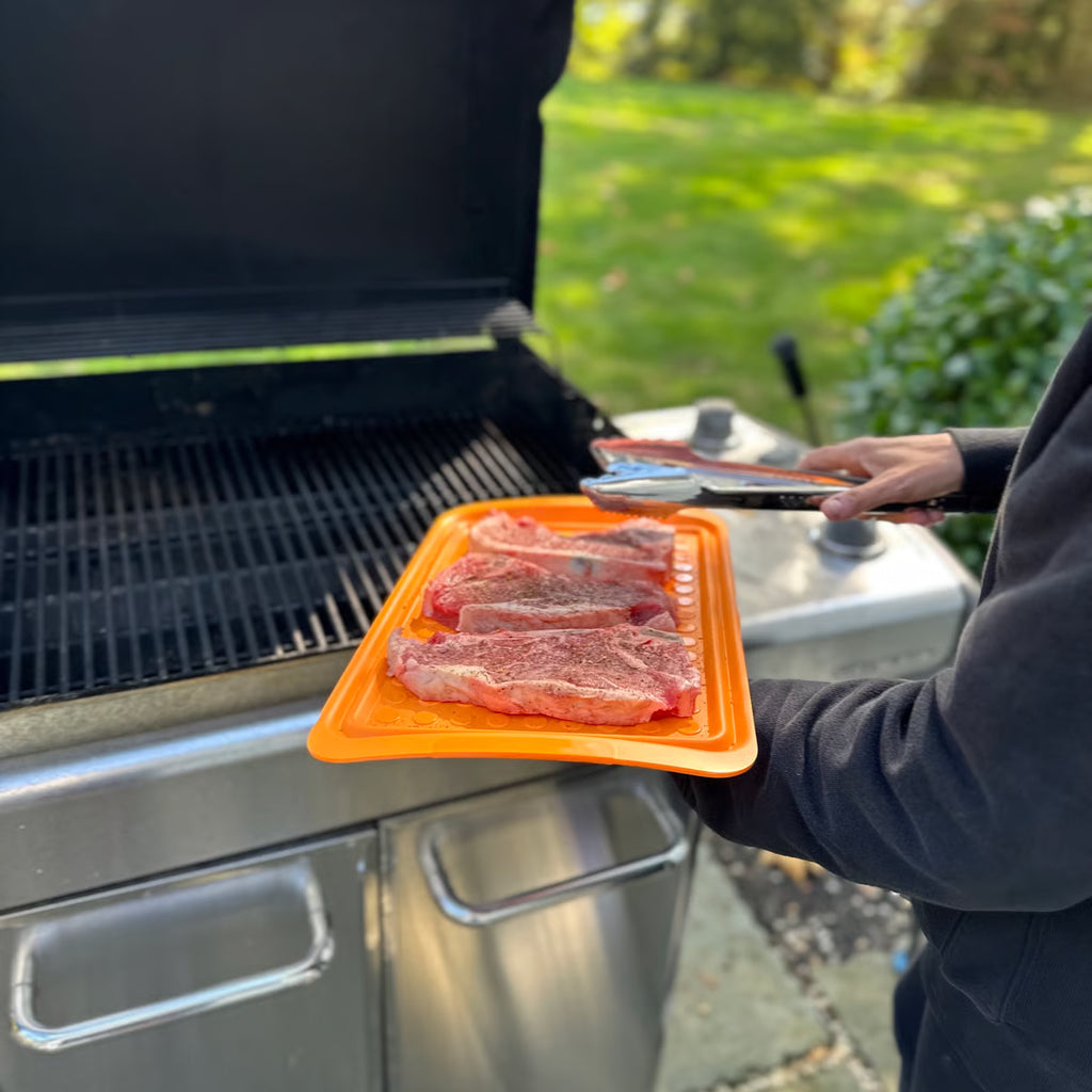 FOX Large Prep Trays s/2 ORANGE/GREY FOX RUN [6]