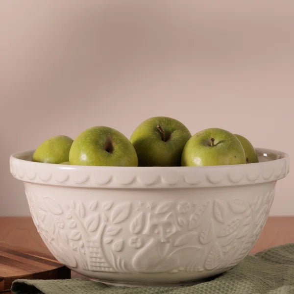 MC S12 Fox Cream Mixing Bowl MASON CASH [3] In The Forest